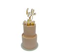 2 tier 50th celebration cake - Hearty Bakes