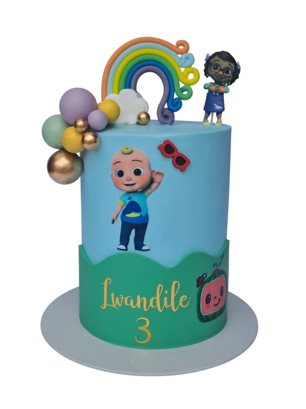 Cocomelon kiddies Cake - Hearty Bakes
