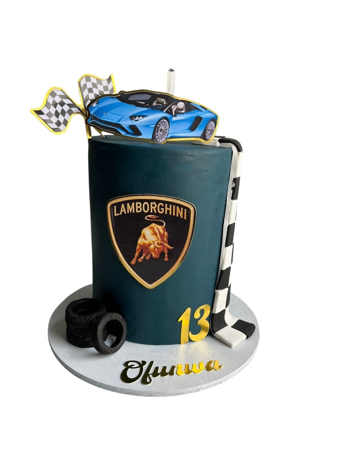 Lamborghini cake for boys - Hearty Bakes