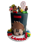 Roblox cake for kids - Hearty Bakes