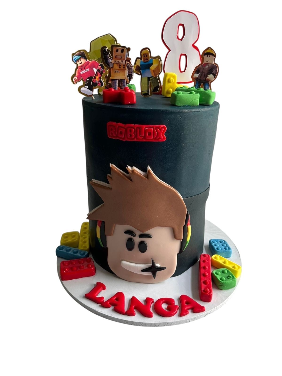 Roblox cake for kids - Hearty Bakes